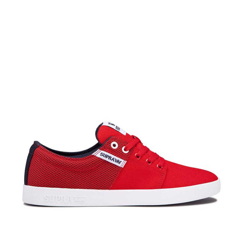 Zapatillas Bajas Supra Argentina Hombre - STACKS II Rojas (JERPH-5731)